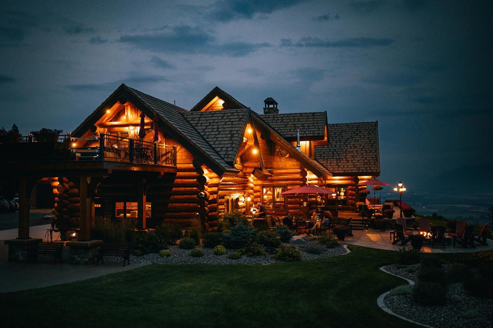 Coyote Bluff Estate Bed & Breakfast Somers Exterior foto