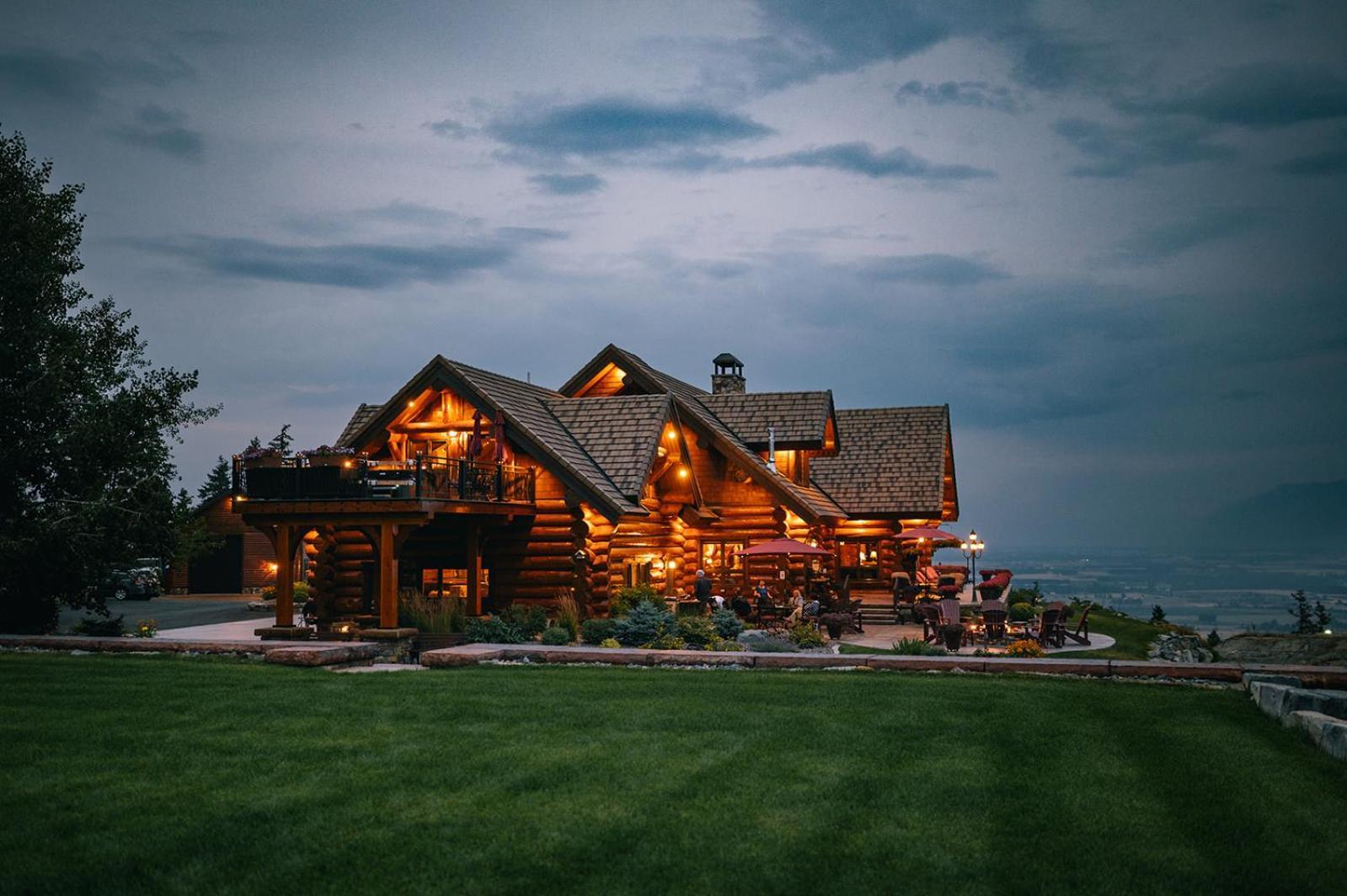 Coyote Bluff Estate Bed & Breakfast Somers Exterior foto